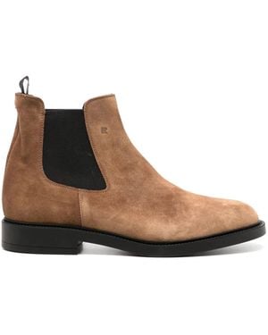 Fratelli Rossetti スエード チェルシーブーツ - ブラウン