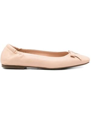 SERGIO MORETTI FIRENZE Bow-Detail Ballet Flats - Pink