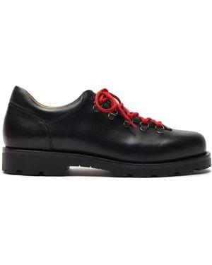 SCAROSSO Eddy Derby Shoes - Black