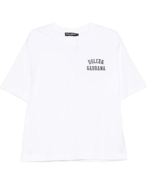Dolce & Gabbana Logo T-Shirt - White