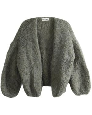 Casey Casey Grofgebreid Vest - Groen