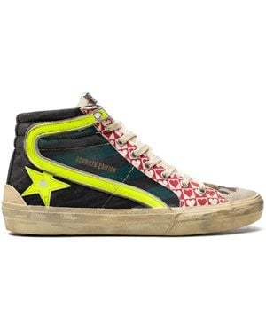 Golden Goose Zapatillas Slide LAB - Amarillo