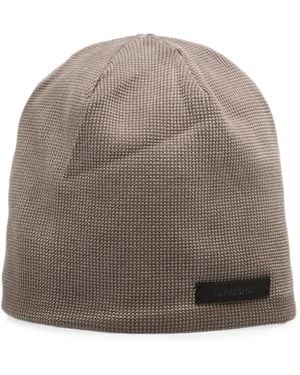 Represent Waffle-Knit Beanie Hat - Grey