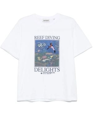 Carne Bollente Reef Diving Delights Tシャツ - ブルー