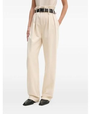 IRO Pleated Trousers - Natural