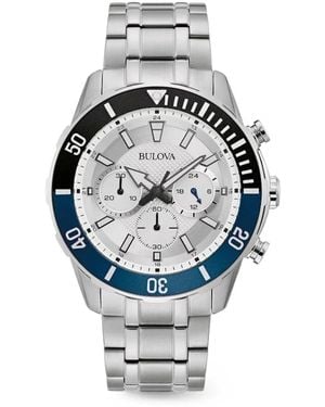Bulova Classic Chronograph 44Mm Watch - Gray