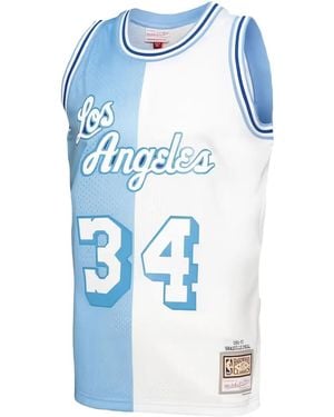 Mitchell & Ness X Nba Split Swingman "Vancouver Grizzlies 2000 Mike Bibby" Tank Top - Blue