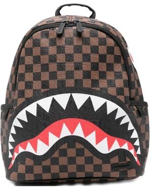 Sprayground Zaino 'Check 2 Emboss Savage' - Gray