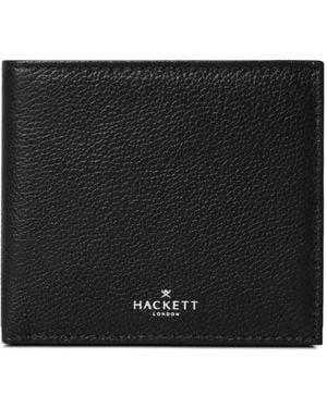 Hackett Portemonnaie Mit Logo - Schwarz