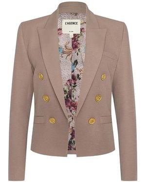L'Agence Blazer Brooke - Marrone