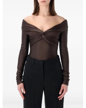 ANDAMANE Body Kendall À Design Torsadé - Black