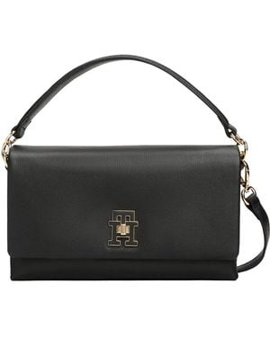 Tommy Hilfiger Logo-plaque Tote Bag - Black