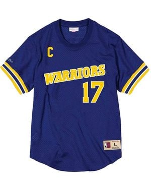 Mitchell & Ness Chris Mullin Name & Number T-Shirt - Blue