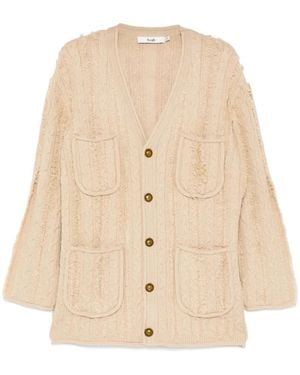 B+ AB Cardigan Im Oversized-Look - Natur