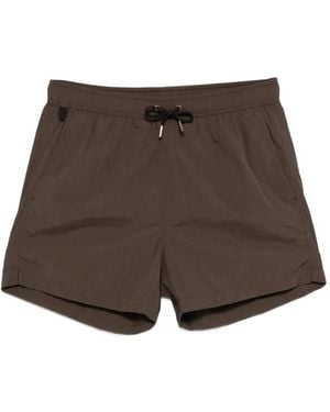 CDLP Short De Bain À Lien De Resserrage - Brown