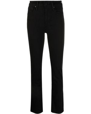Levi's 724 High-Waisted Slim Jeans - Black