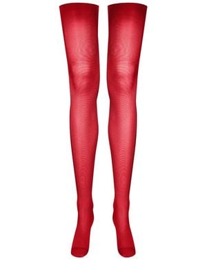 Maison Close Medias Con Diseño Curvo - Rojo