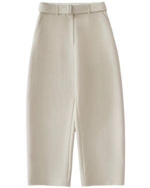 Studio Nicholson Chatto Broek Met Ceintuur - Wit