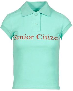 PRAYING Graphic-Print Polo Shirt - Green
