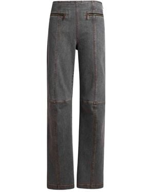 Etro Vaqueros Con Bordado Pegaso - Gris