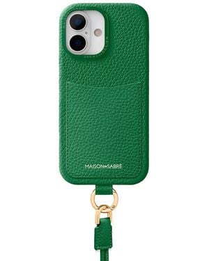 Maison De Sabre Sling Iphone 17 Case - Green