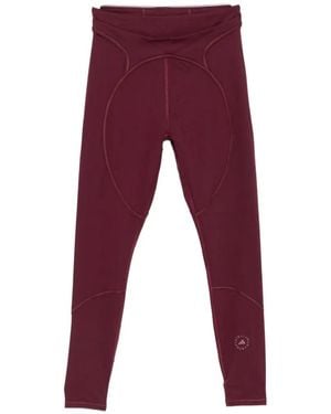 adidas By Stella McCartney Leggings Mit Logo-Print - Lila