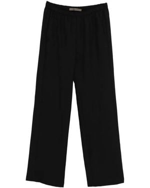 Enza Costa Twill Everywhere Trousers - Black