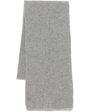 Remus Uomo Ribbed Scarf - Grey