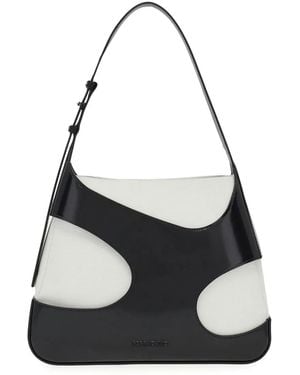 Ferragamo カットアウトショルダーバッグ - ブラック
