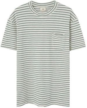 La Paz Guerreiro ストライプ Tシャツ - グレー
