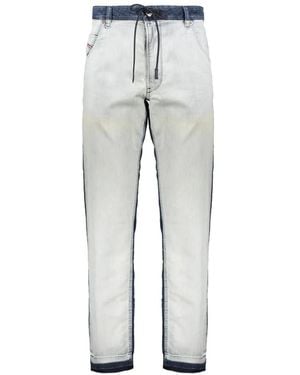 DIESEL Jean À Taille À Lien De Resserrage - Grey