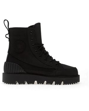Converse Rugged Hi Top Trainers - Black
