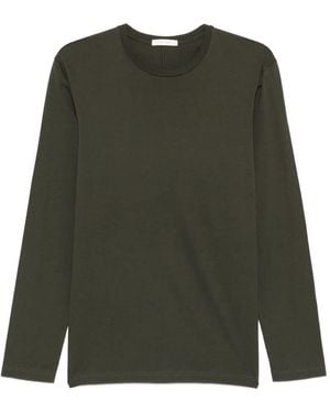 The Row Leon Long-Sleeve T-Shirt - Green