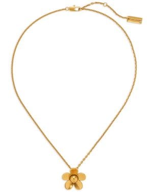 Marc Jacobs Collier À Pendentif Mini Y - Métallisé