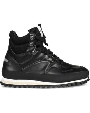 Spalwart Baskets Montantes À Lacets - Noir