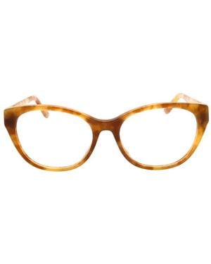Ralph Lauren Tortoiseshell-Effect Cat-Eye Glasses - Metallic