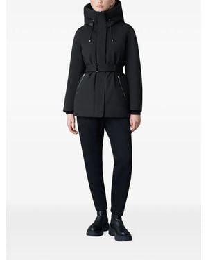 Mackage Chaqueta Jeni-Nf Con Capucha - Negro