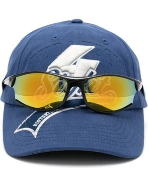 Kap Company Logo-Embroidered Cap - Blue
