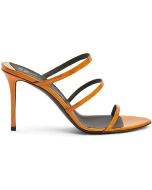 Giuseppe Zanotti Alimha 105mm サンダル - オレンジ
