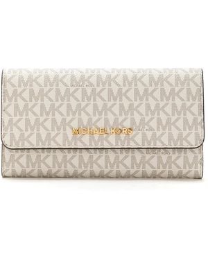 MICHAEL Michael Kors Jet Set Portemonnaie - Grau