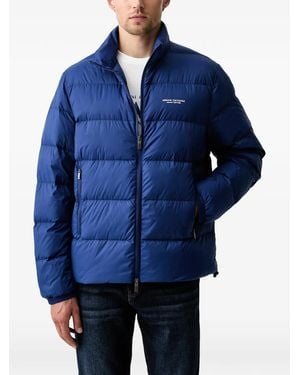 ARMANI EXCHANGE Giacca Con Stampa Logo - Blu