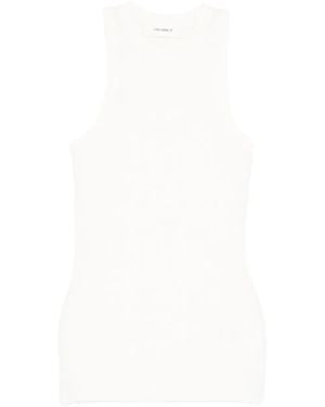 Lisa Yang Amya Ribbed Top - White