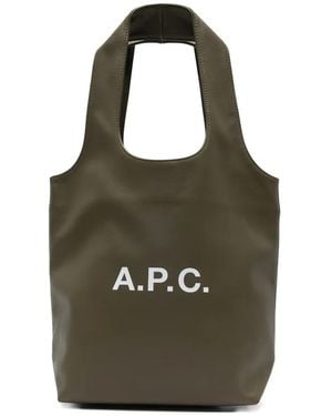 A.P.C. Ninon Small Faux Leather Tote - Multicolour