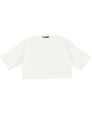 Bimba Y Lola ボートネック Tシャツ - ホワイト