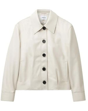 Nubikk Kate Lederjacke - Weiß