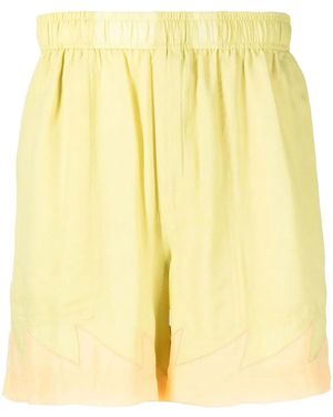 Bode Bermudas Por La Rodilla - Amarillo