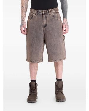 Dime Classic Denim Shorts - Grey