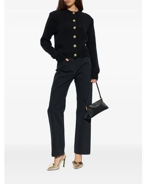 Balmain Jean À Coupe Droite - Black