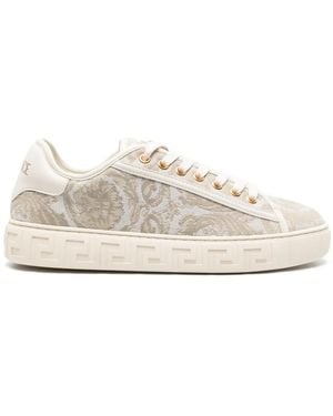 Versace Zapatillas Baskets Barocco Greca - Neutro
