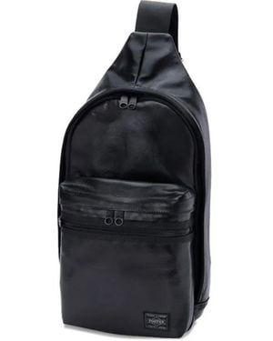 Porter-Yoshida and Co Single-strap Shoulder Bag - ブラック